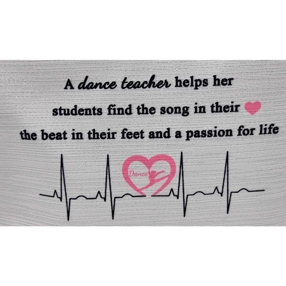 Dance Teacher Pink Accessories Bag, Make-Up, Appreciation Gift, Cosmetic Bag - Picture 2 of 6